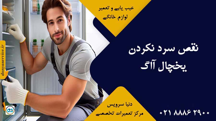 نقص سرد نکردن یخچال آاگ