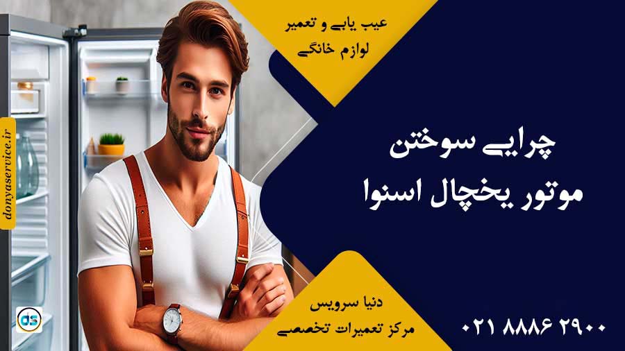 چرایی سوختن موتور یخچال اسنوا