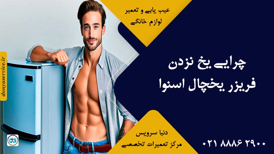 چرایی یخ نزدن فریزر یخچال اسنوا
